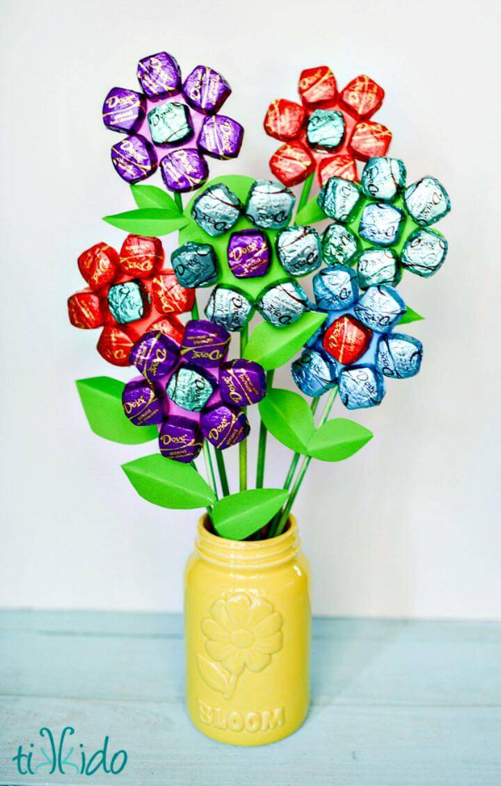 DIY Chocolate Bouquet - Mother's Day Gift