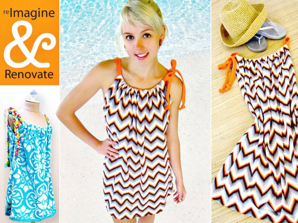 DIY Knit Beach Cover-up Tutorial - Summer Beach Idea