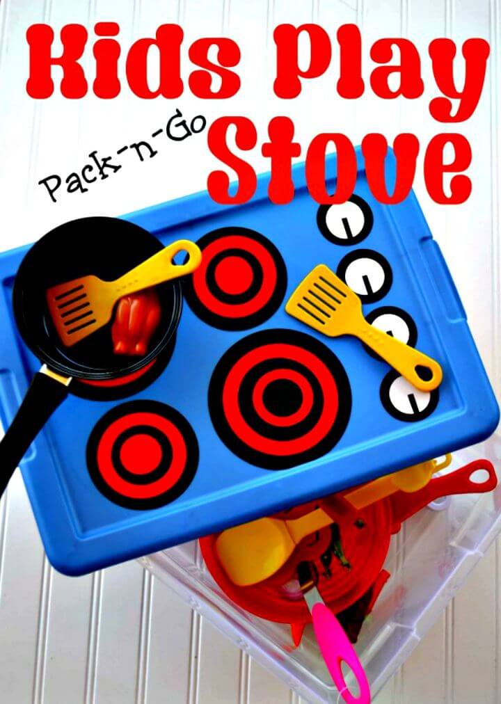 DIY Pack-n-Go Kids Play Stove