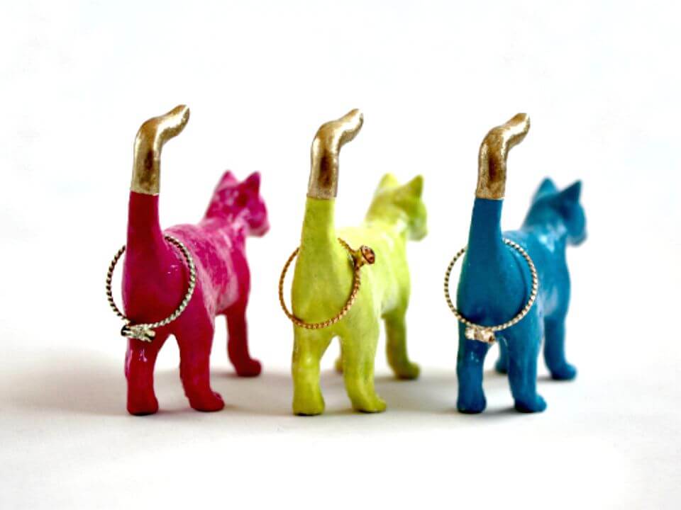 DIY Plastic Animal Ring Holder