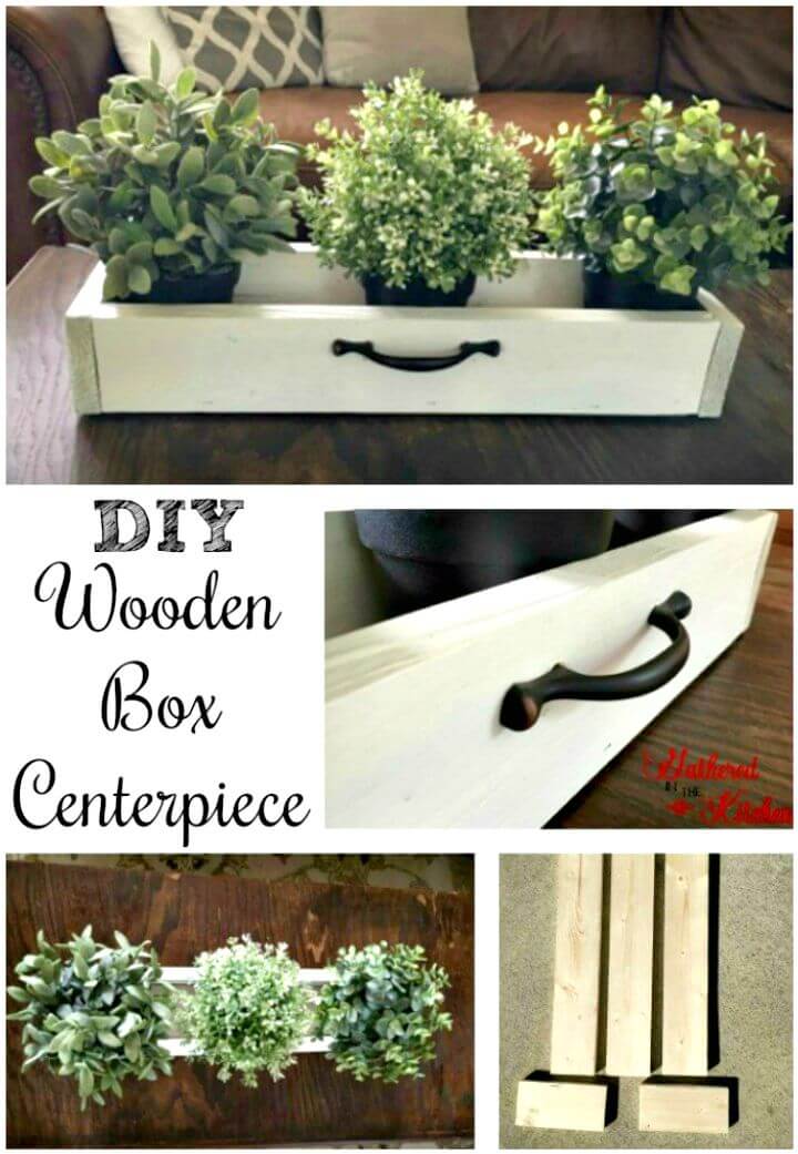 How to Build Wooden Box Centerpiece for Under $5