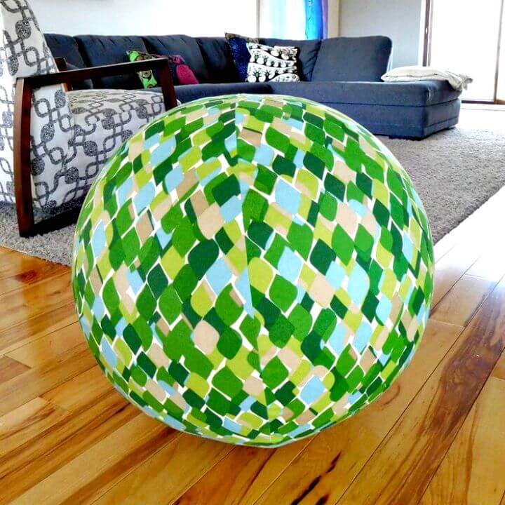 How to Make Exercise Ball Cover - DIY Gym Equipment Projects 