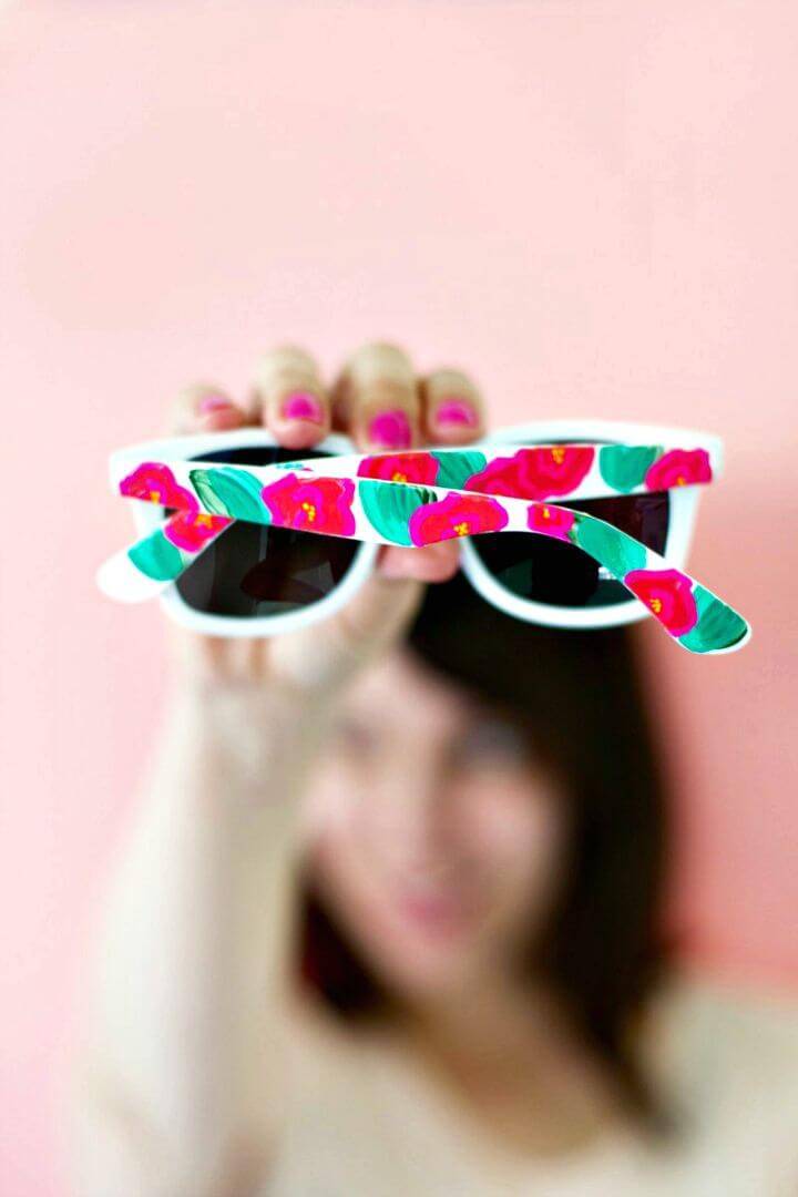 DIY Floral Sunglasses – Honestly WTF