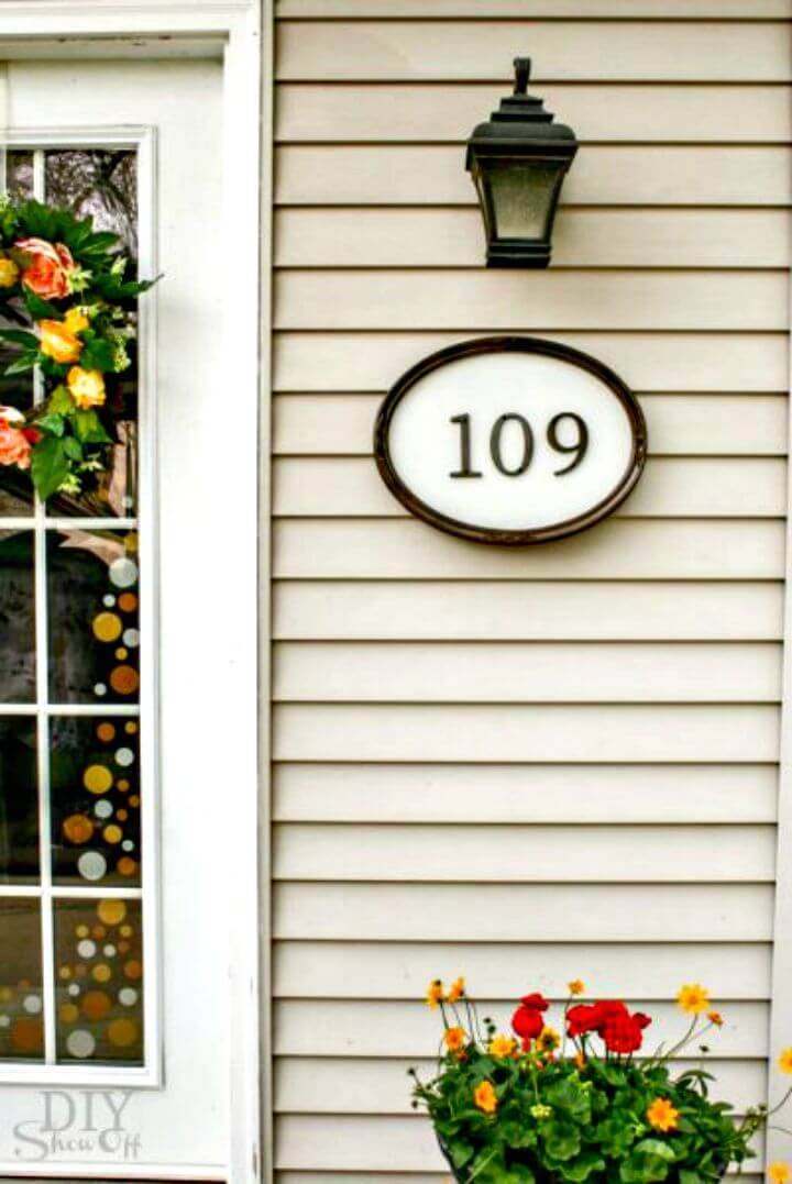 Easy to Make House Numbers