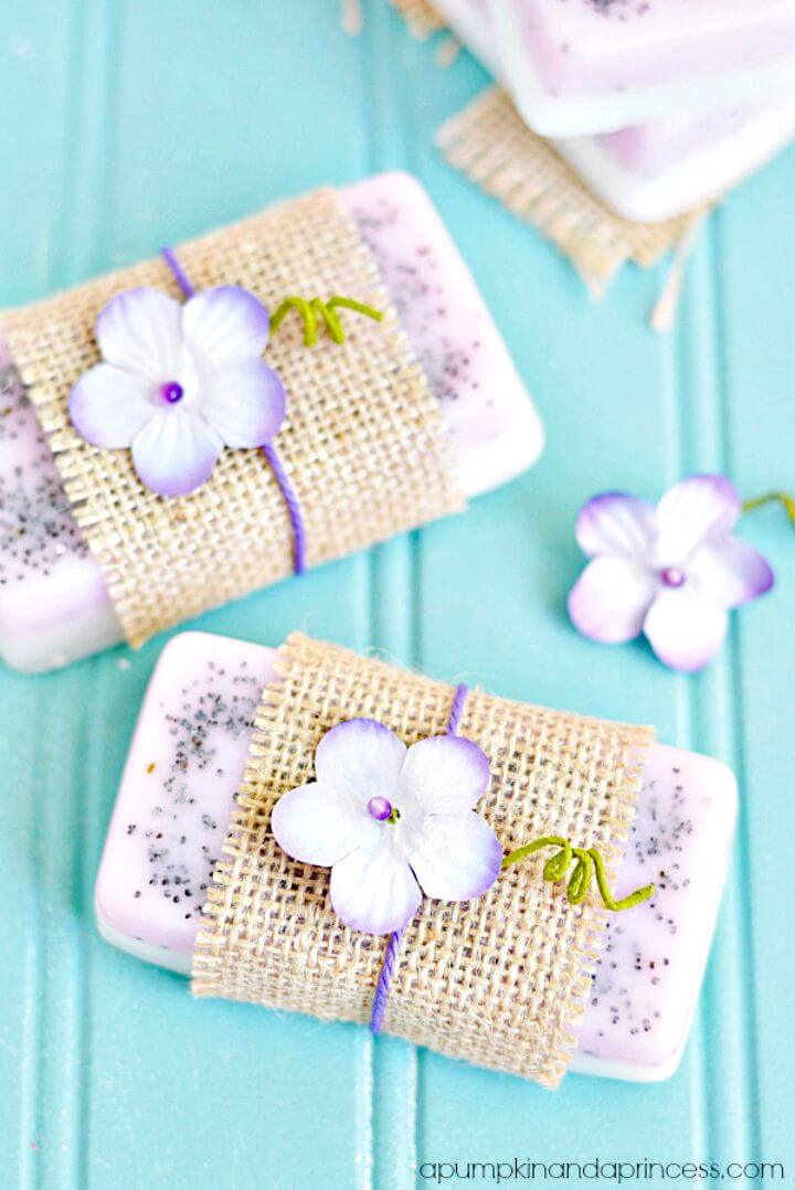 Easy Homemade Lavender and Lemon Soap Recipe - DIY