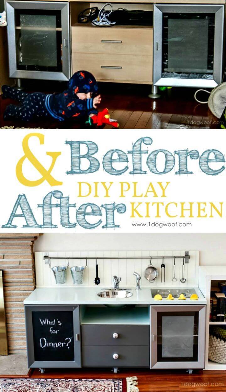 How To Build Play Kitchen For Under $90