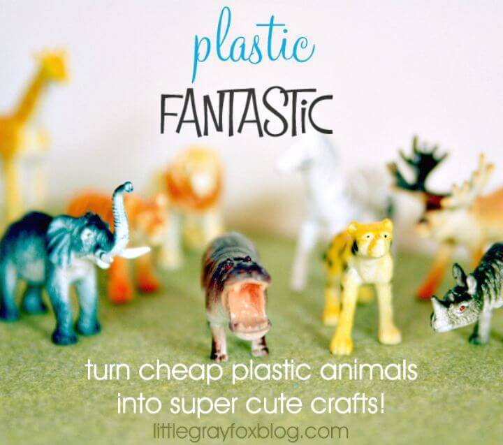 How To Create Plastic Animal Crafts - DIY