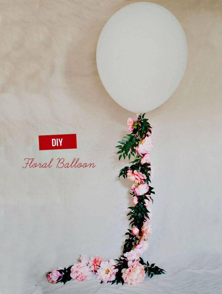 How To DIY Floral Balloon with Afloral for Summer Party Decorations 