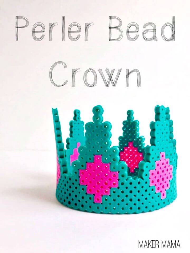 How To Make A Perler Bead Crown - DIY