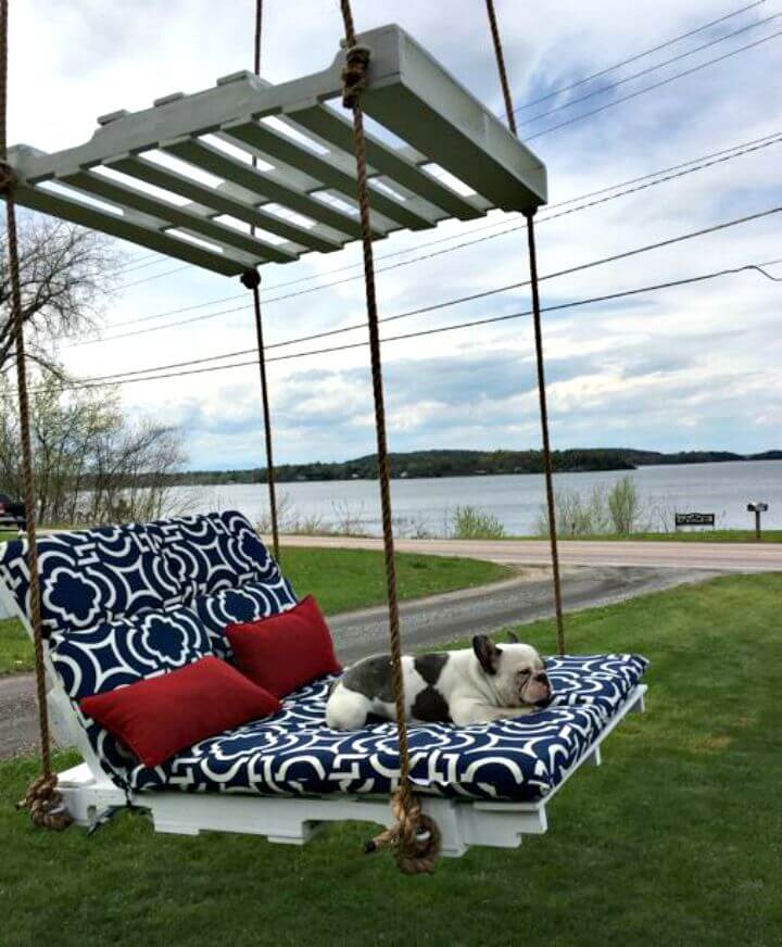 How To Make A Tree Swing Out Of An Old Pallet - DIY