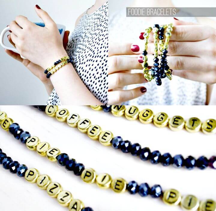 How To Make Foodie Bracelets - DIY