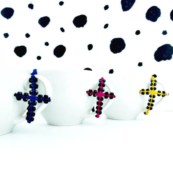 How To Make Funky Macrame Cross Bracelets - DIY Gift Ideas 