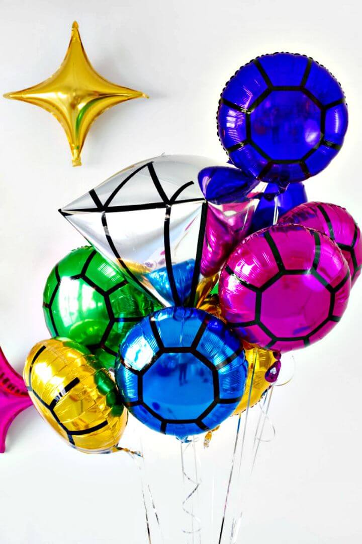 Make Your Own Gem Balloons