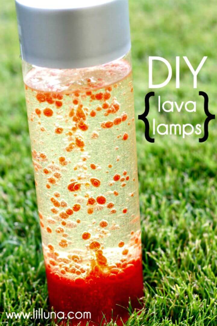 Make Your Own Lava Lamps - Summer Craft