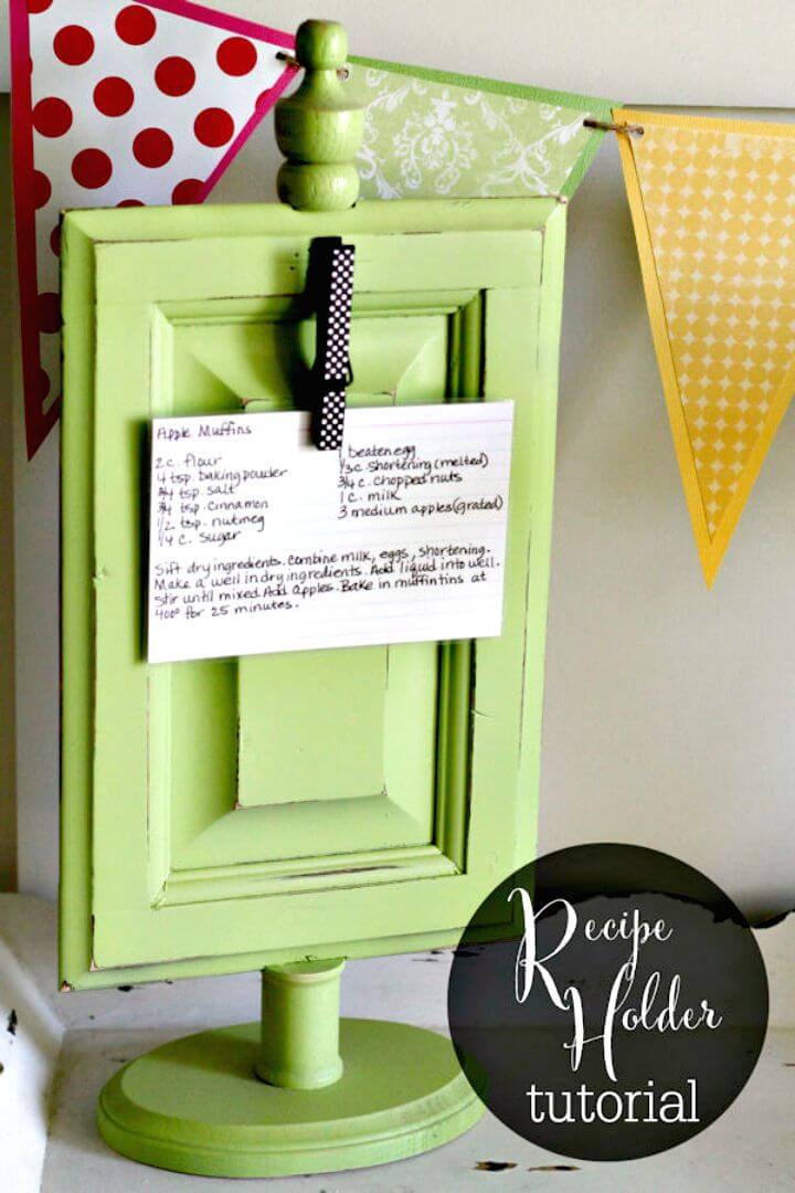 How To Make Recipe Holder Gift - DIY