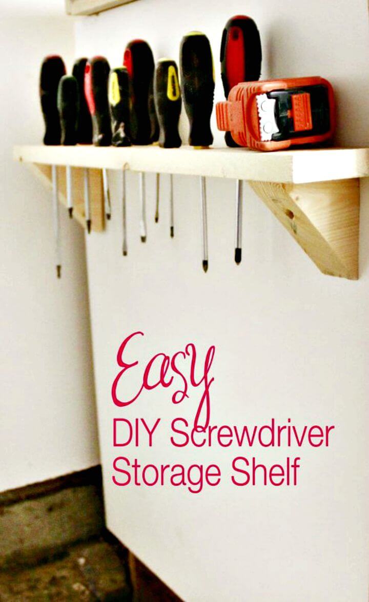 Make Your Own Screwdriver Storage - DIY