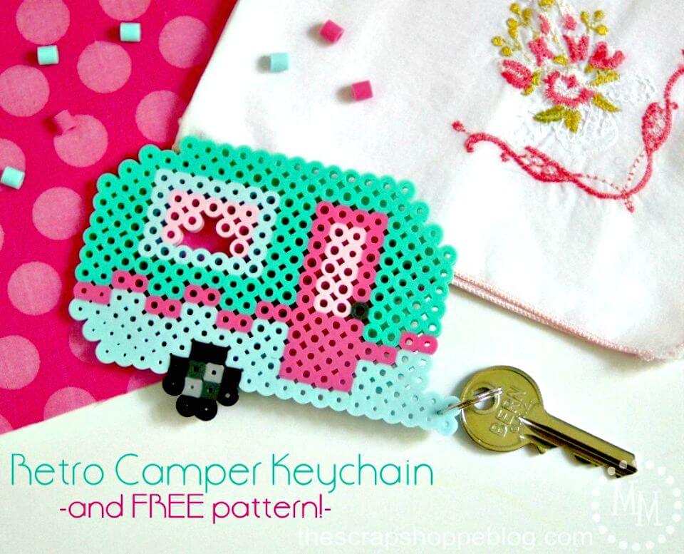 Make Retro Camper Keychain - DIY