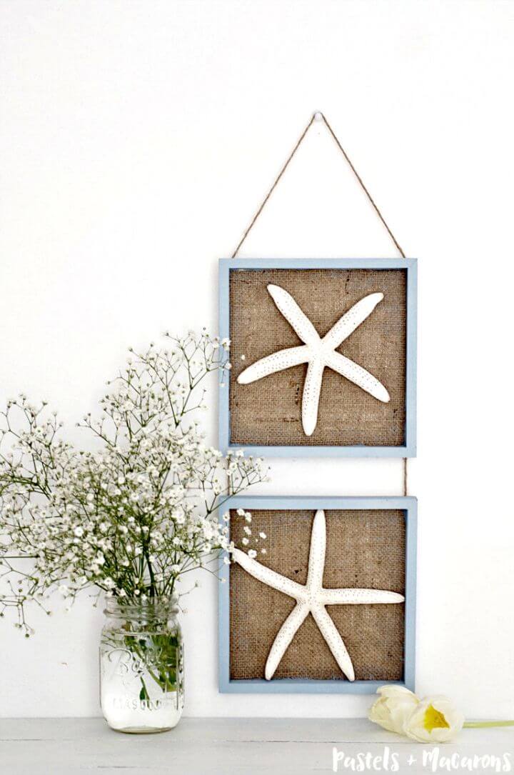 Make Starfish Wall Art Decor - DIY