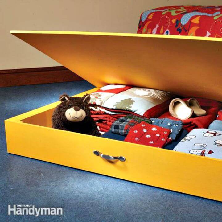 Make an Underbed Toy Storage Box