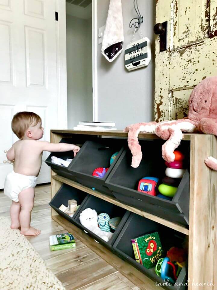 Make Your Own Toy Storage Shelf