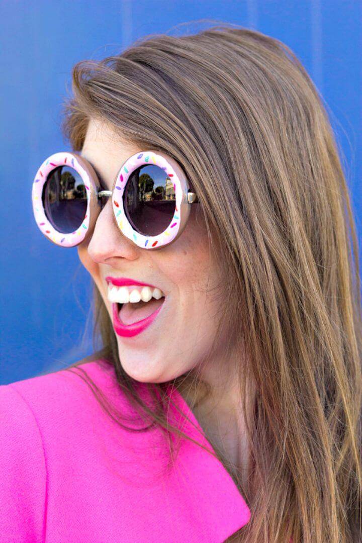 Make Your Own Donuts Sunglasses - DIY