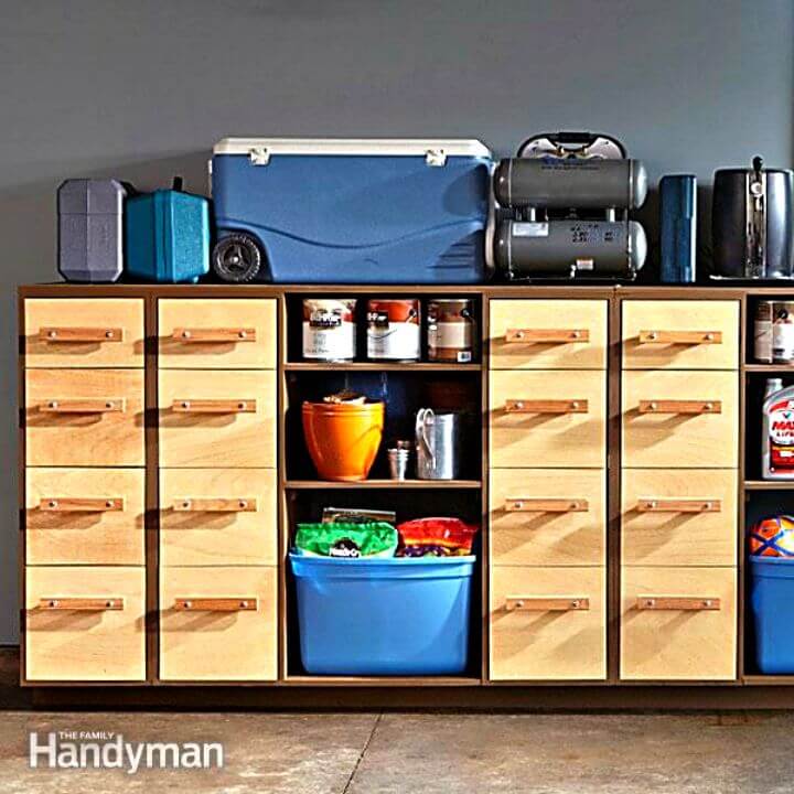 DIY a Super Sturdy Drawers - Garage Storage