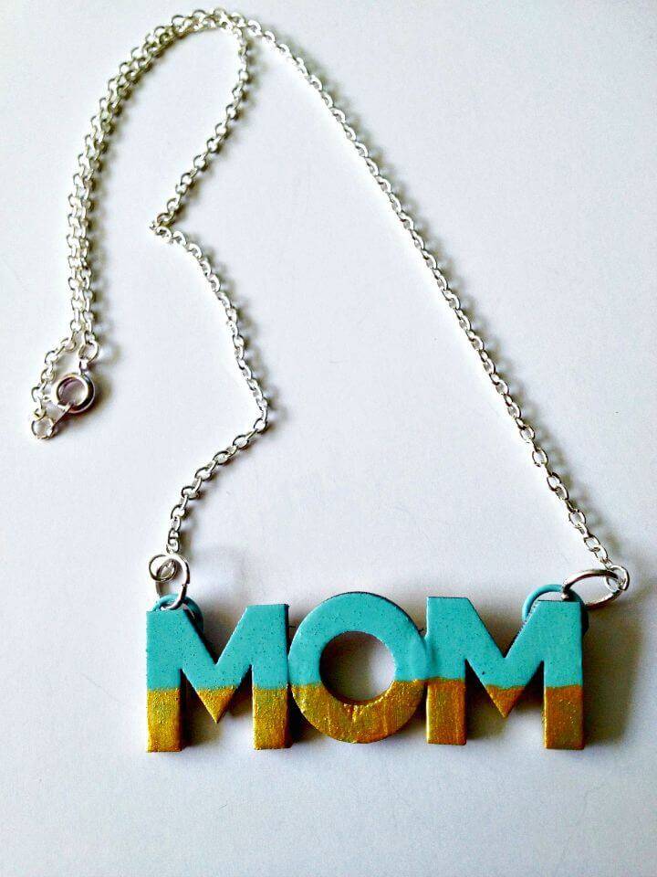 Quick DIY Mother’s Day Necklace