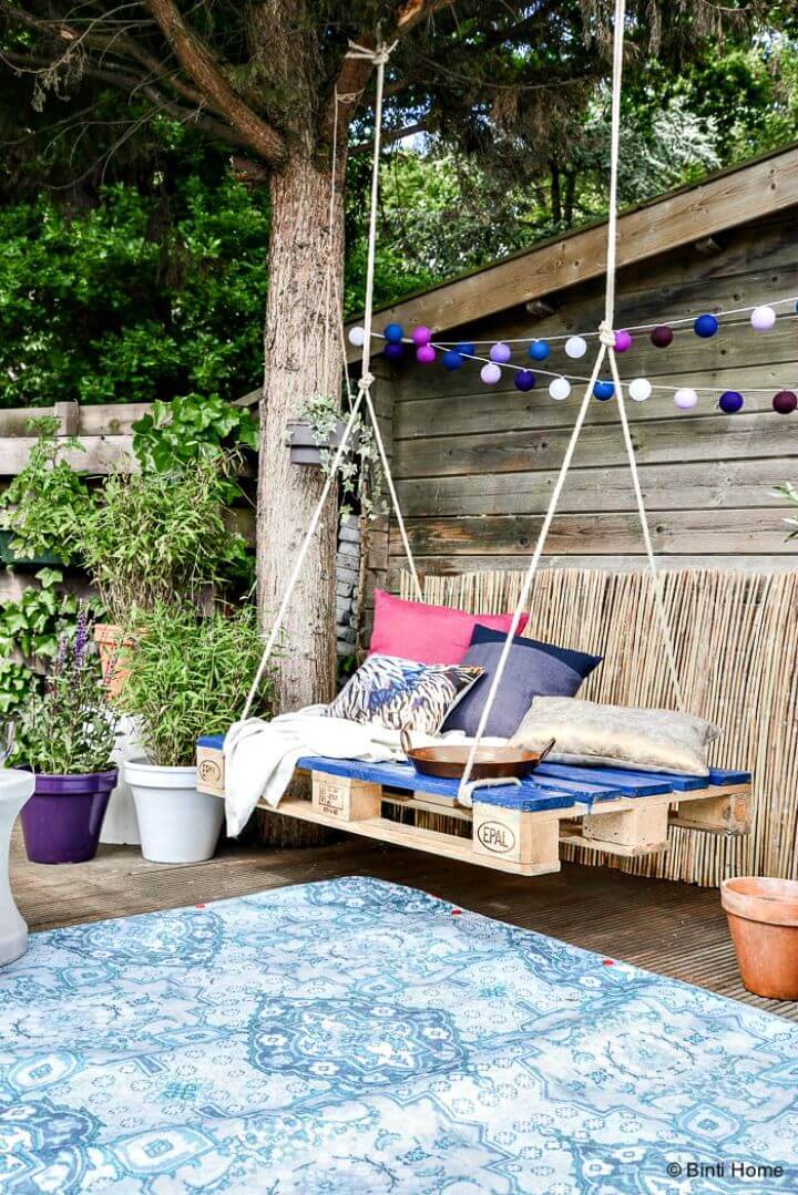 Easy to Build Pallet Swing