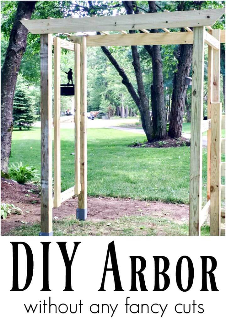 20 Chic and Easy DIY Arbor Plans DIY Arbor for Wedding 