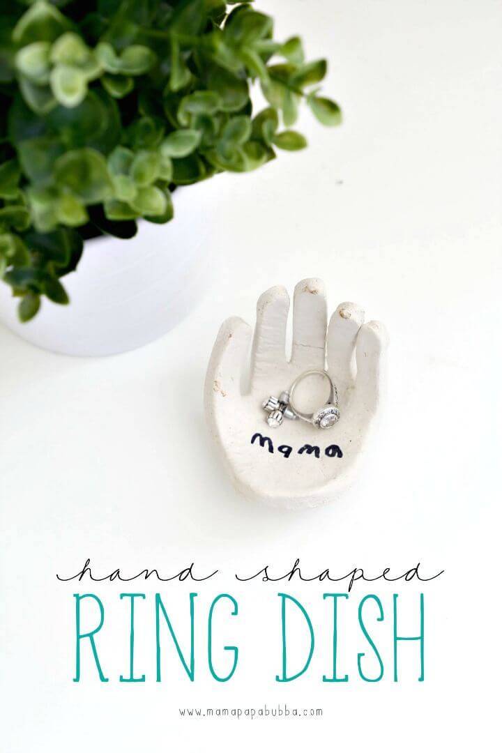 DIY Hand-Shaped Ring Dish - Mother’s Day Gift