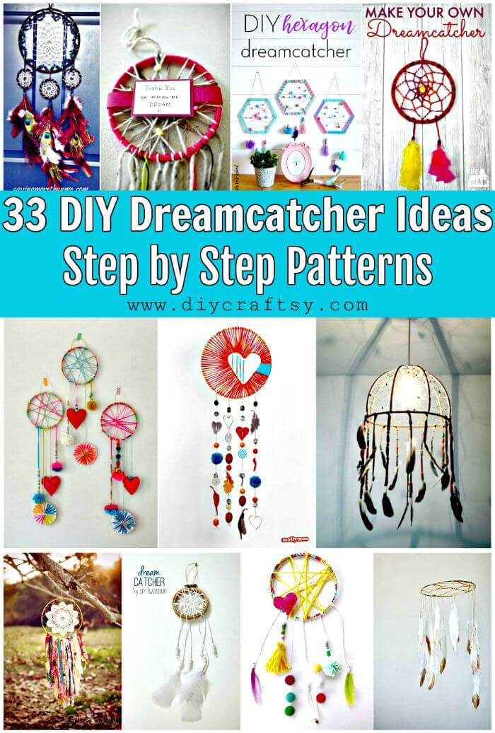 DIY Dream Catcher Pendant  Dream catcher, Dream catcher diy, Dream catcher  patterns