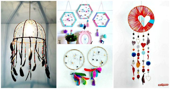 how to make dream catchers easy