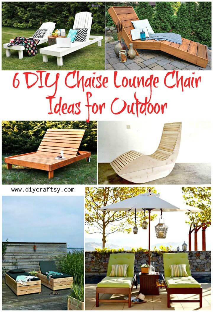 6 Diy Chaise Lounge Chair Ideas For Outdoor Diy Crafts