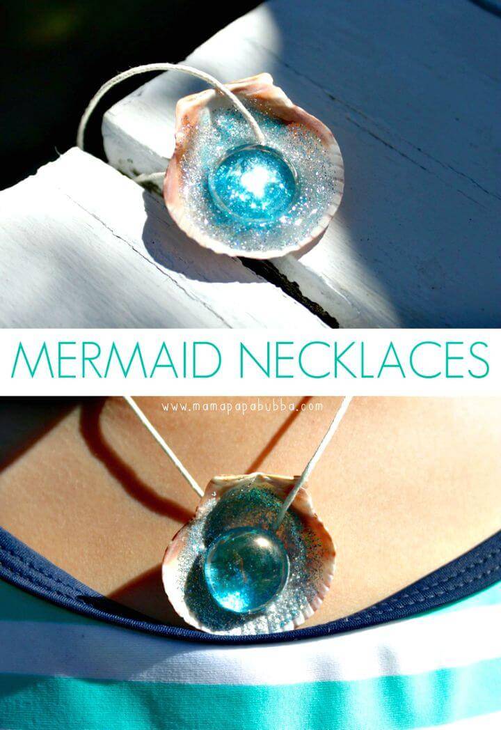 Awesome DIY Mermaid Necklaces