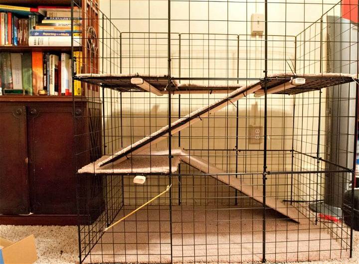 Awesome DIY Rabbit Cage for Under $80