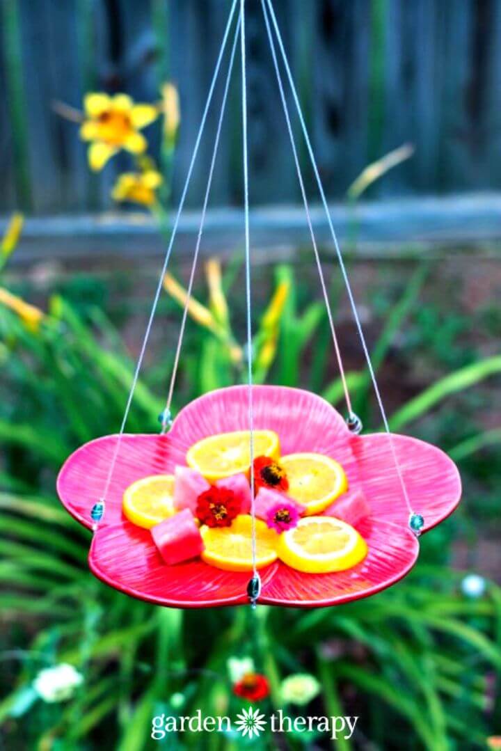 Awesome DIY Butterfly Feeder Using Plate