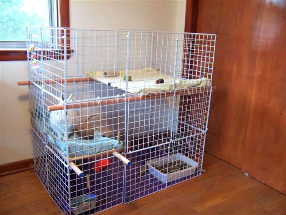 DIY Comfortable and Roomy Bunny Condo