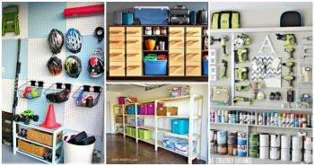 DIY Garage Storage Ideas, Garage Storage Shelves, Garage Storage Plans, DIY Projects, DIY Home Decor Ideas, easy DIY Crafts