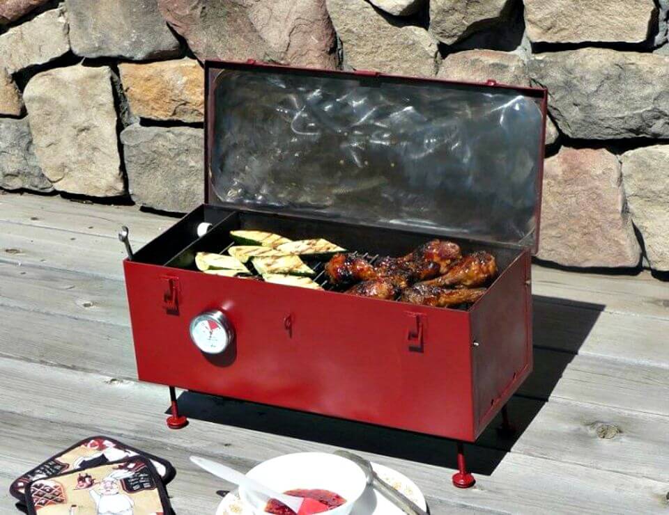 Easy DIY Portable Toolbox Grill