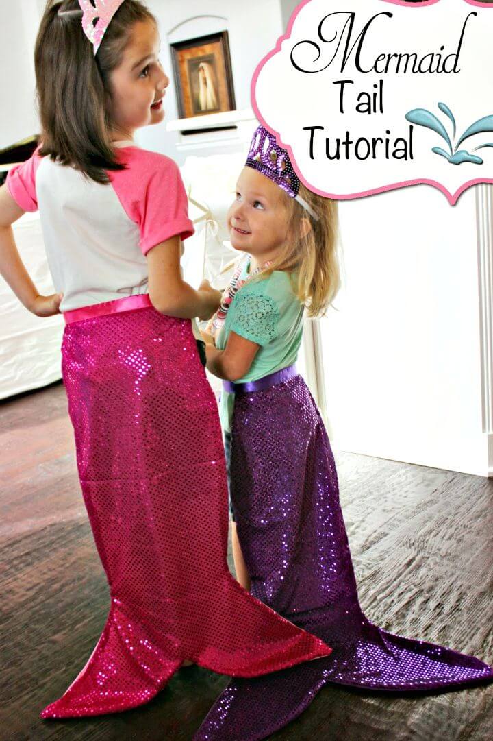 How to Make Sequined Mermaid Tail