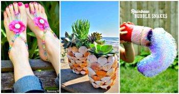 DIY Summer Crafts To Try This Summer - Summer Crafts That Are Easy and Fun to Make - DIY Projects - DIY Crafts - Easy Craft Ideas for Summer and Spring