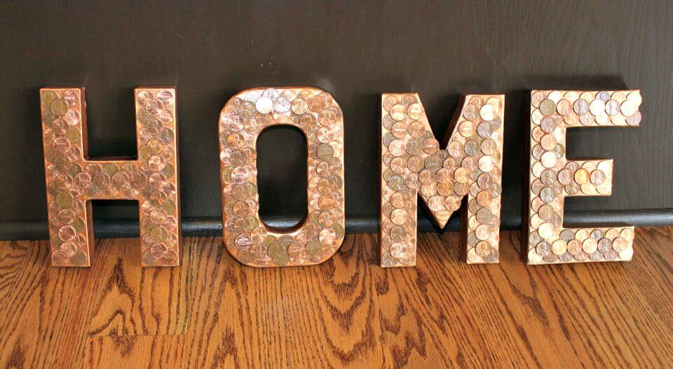 How to Make Penny Letters