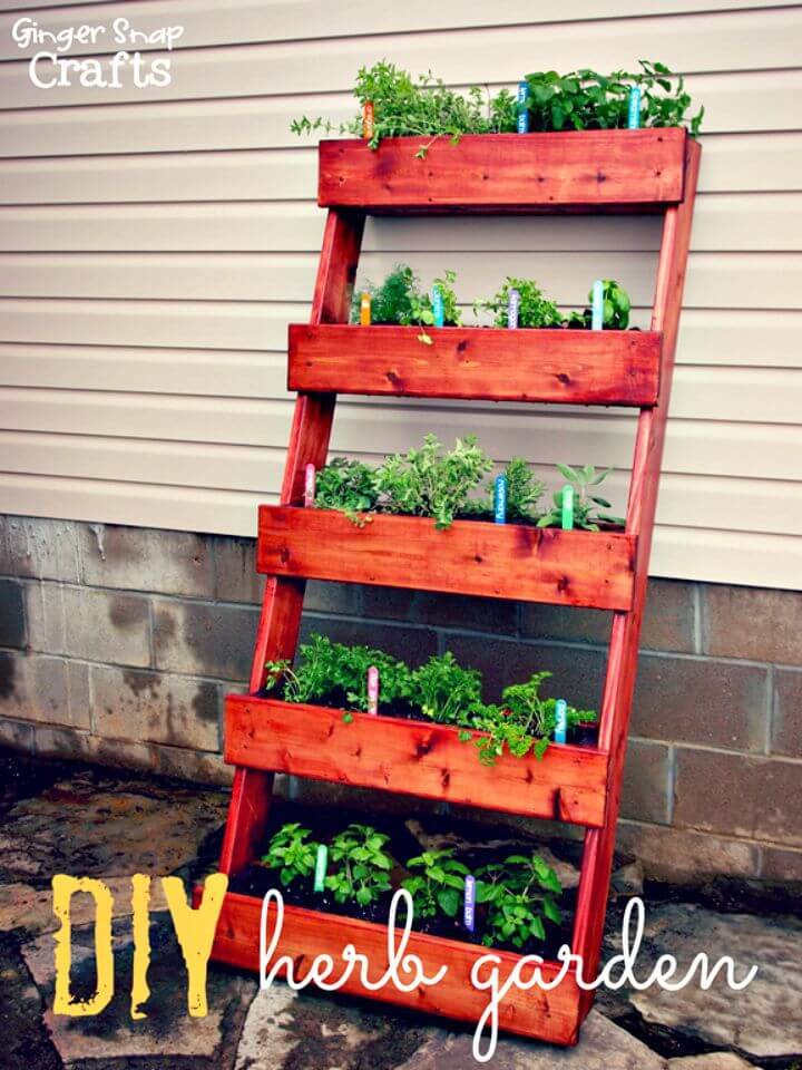 How to Build a Vertical Herb Garden