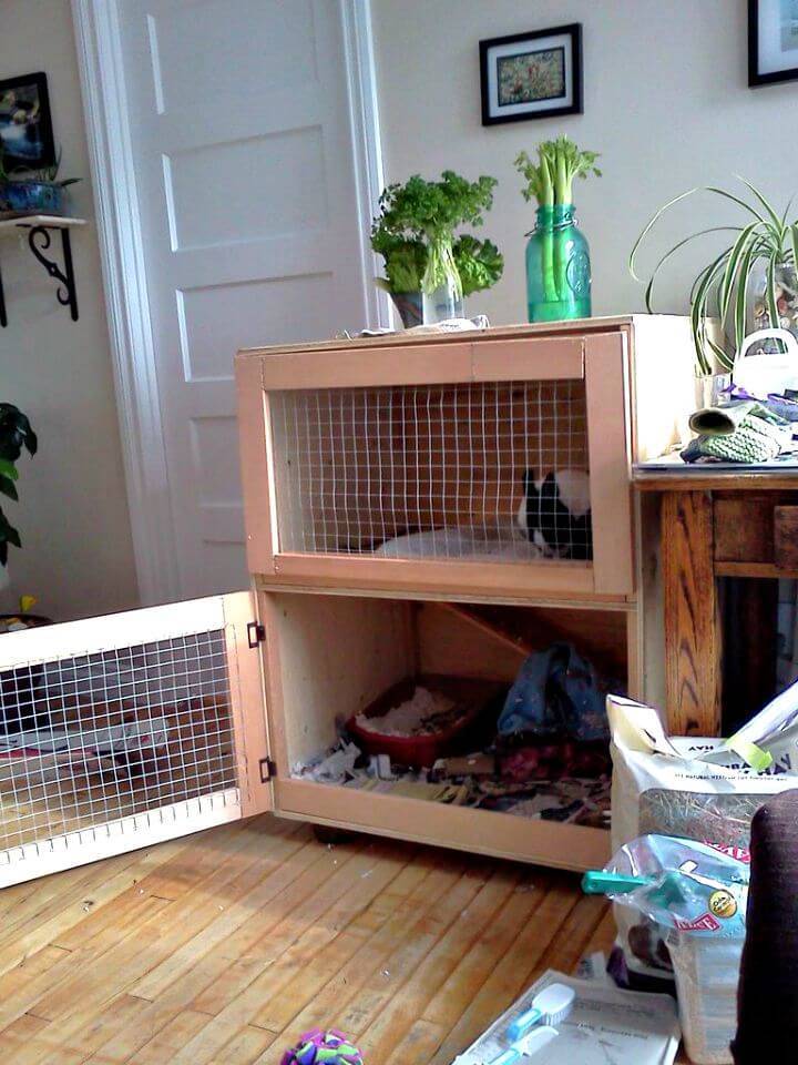 How to Build an Indoor Rabbit Cage