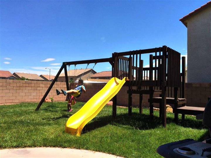 DIY Swing Set With Details Instructions