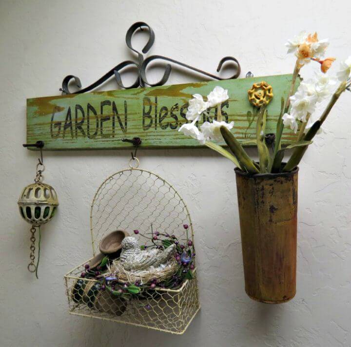 Make Your Own Garden Blessings Sign - DIY