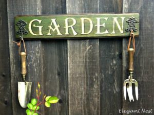 12 Unique DIY Garden Signs to Decorate Home Creatively ⋆ DIY Crafts