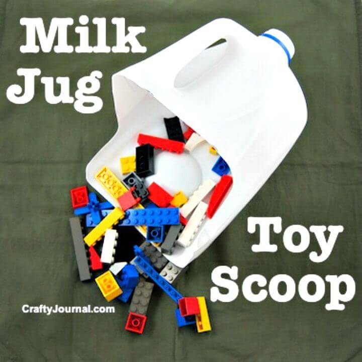 How To Make Milk Jug Toy Scoop - DIY Crafts 