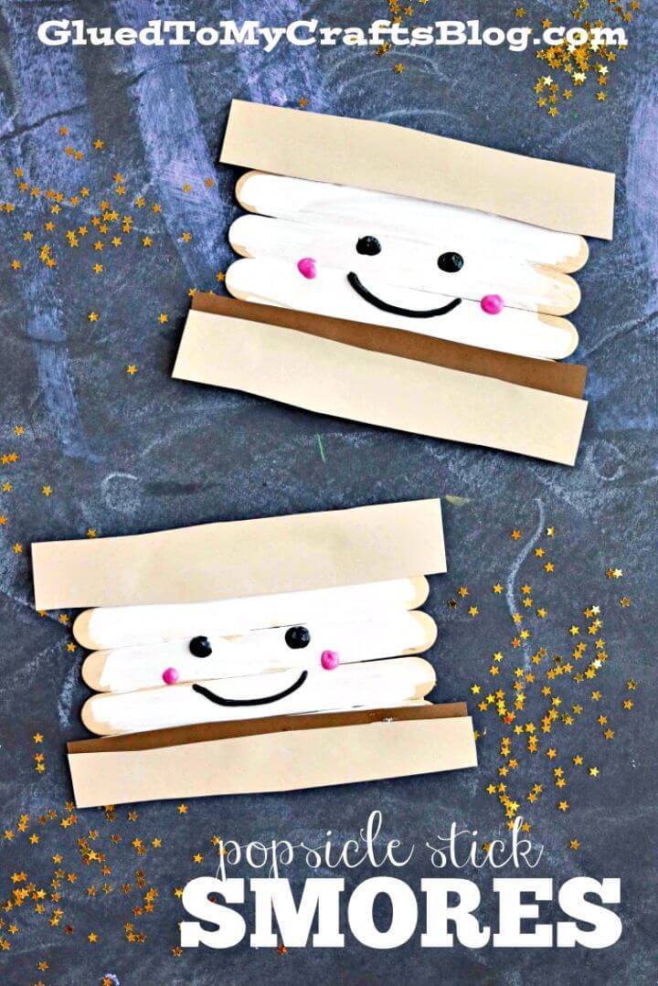 How To Make Popsicle Stick Smores