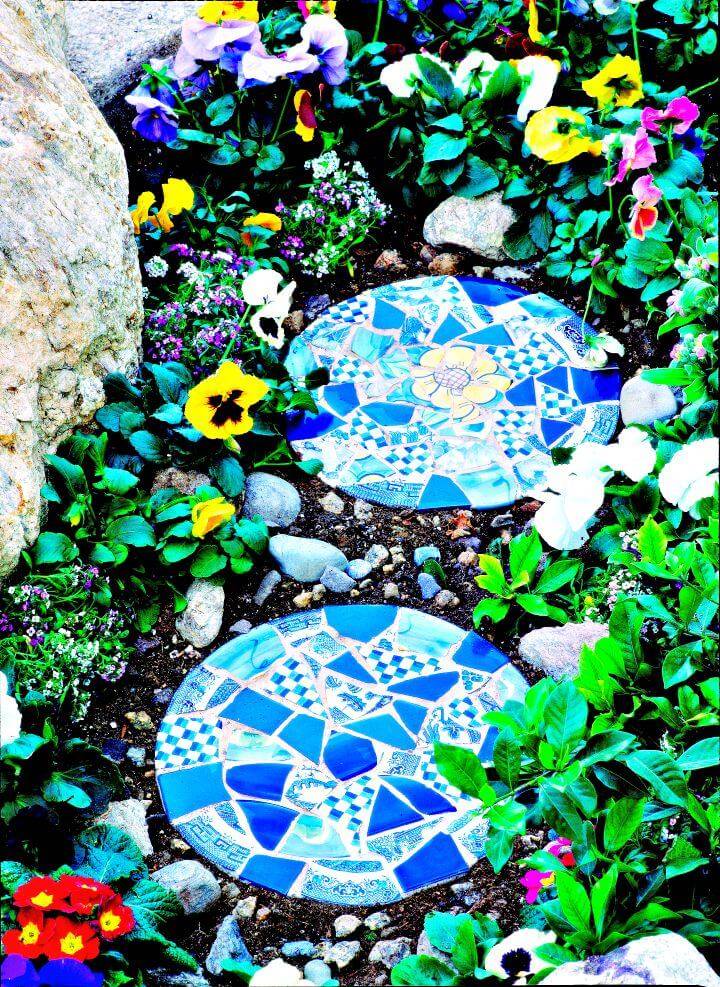DIY Mosaic Garden Project